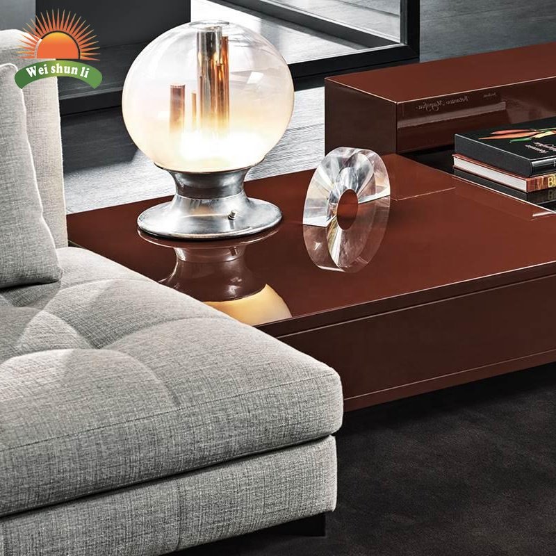 Nordic Modern Home Corner Sofa Set Furniture Linen Fabric Modular Sectional L Shaped Sofa For Living Room