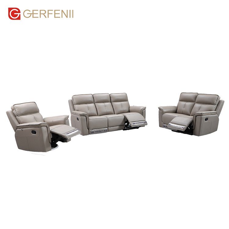 Furniture Sofa Set Electric Reclining Multi Function Sectional Lounge Sofa Leather Couch Living Room Sofa