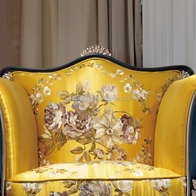 OE-FASHION new classic single sofa chair design with round table