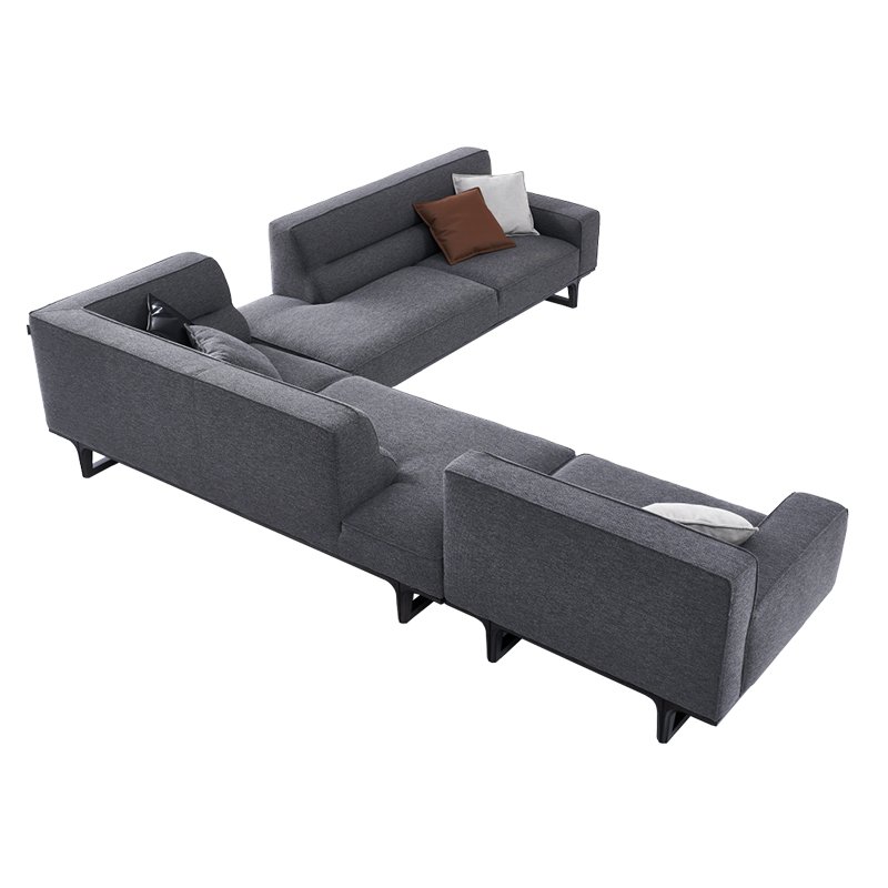 Italy Leather Lounge Genuine Leather Big Sofa L Shape 10 Seater Living Room Sofas Leather Luxury Corner Furniture