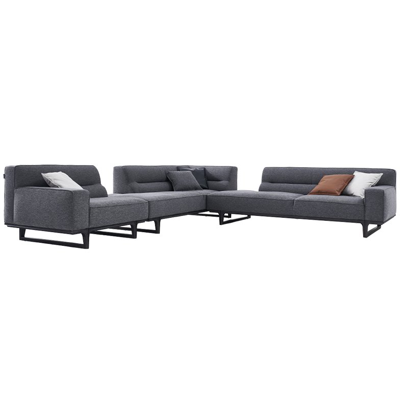 Italy Leather Lounge Genuine Leather Big Sofa L Shape 10 Seater Living Room Sofas Leather Luxury Corner Furniture