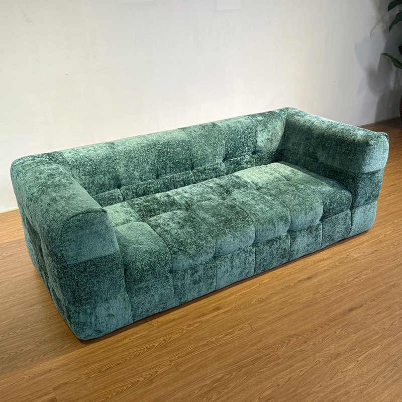 Italian minimalist compression sofa sponge skeletonless vacuum roll bag living room small apartment straight cream wind
