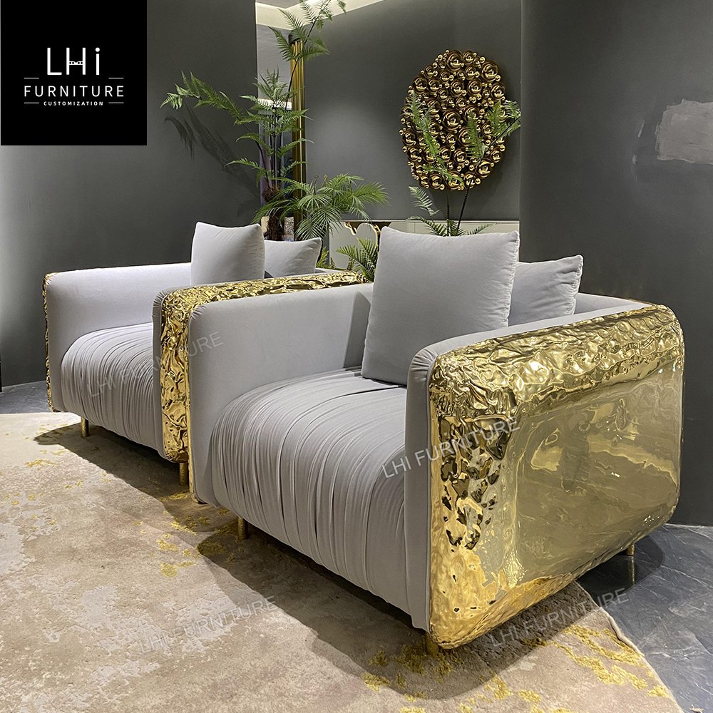 Italian Designer Round Sofa Lounge Chair living room furniture sofa set modern couch 2022 Lounge Chairs Living Room Furniture