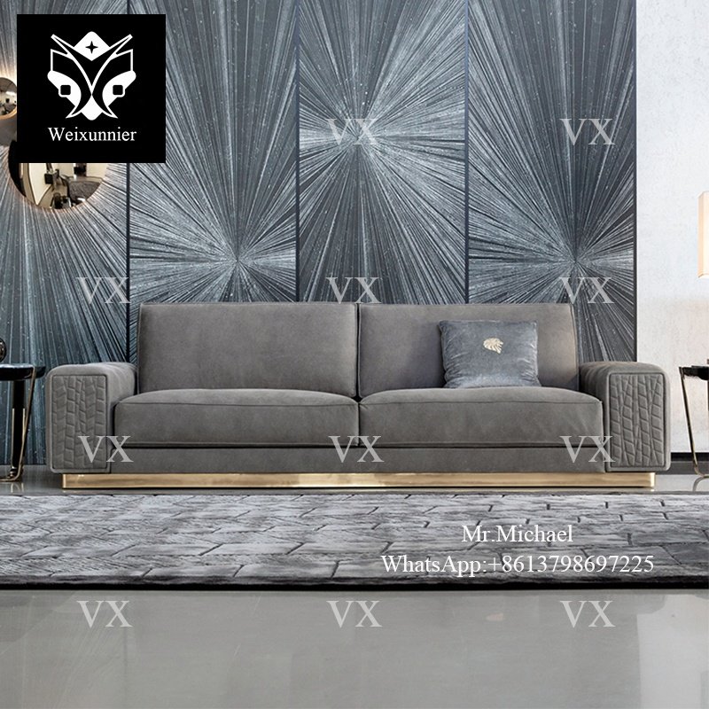 New Design Luxury Modern Sofa - Plush Velvet Modular Luxury Couch For Elegant Interiors Living Room Sofa Sets