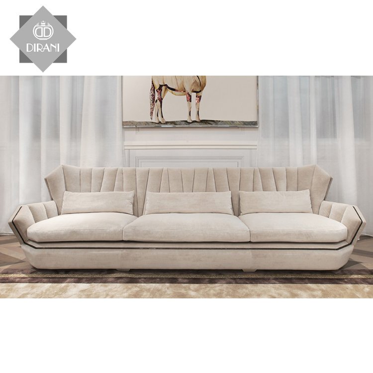 italian sofa set modern white leather sectional sofa lounge suite for living room luxury wedding chair
