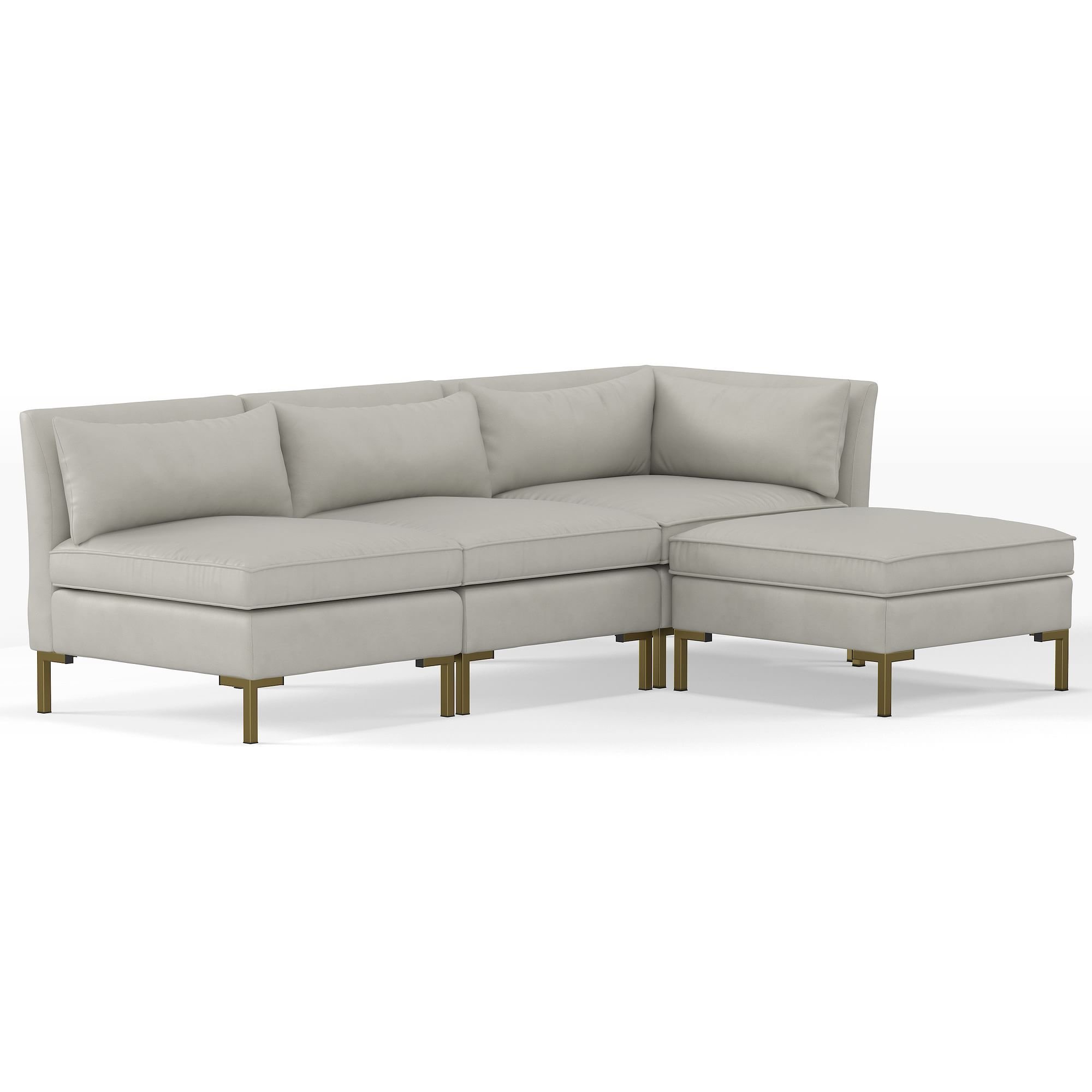 design modern wine red Velvet sofa sectional luxury home furniture set couch living room sofas