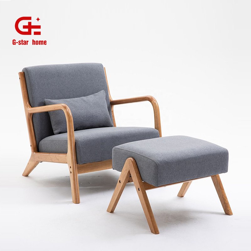 Design Modern Wooden Sofa Furniture Set Couch Living Room Sofa