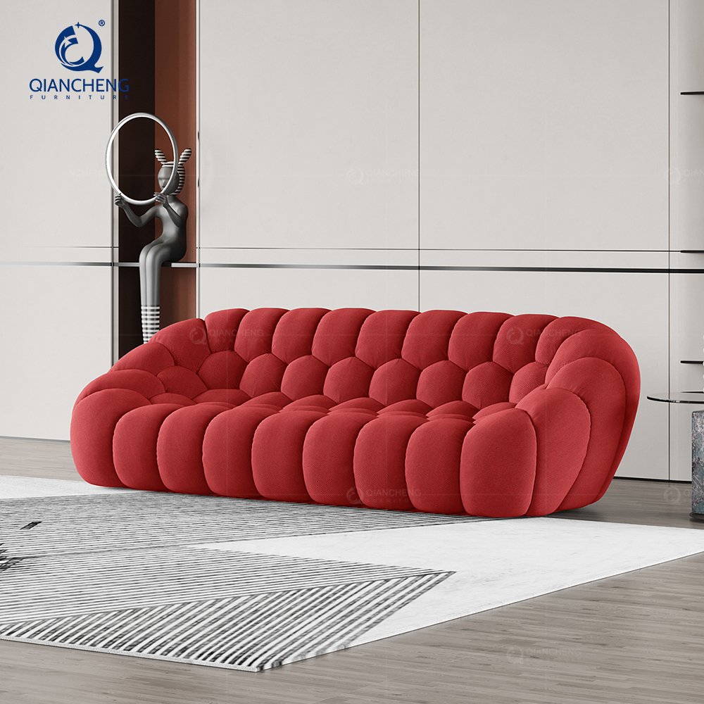 Modern chesterfield China supplier living room furniture fabric cover recliner sofa