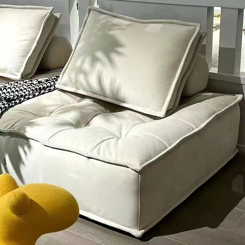 vacuum compression sofa chunky Luxury lounge lovers modular combined living room sofa with chaise