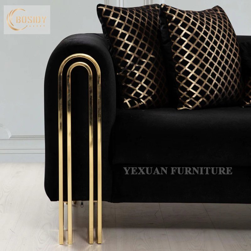 Chinese sofa supplier wholesale home furniture sofa set modern microfiber fabric sofa for living room