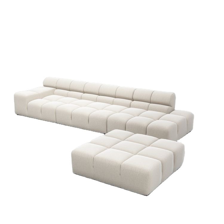High Quality Sectional Sofa 3 Seater Boucle Fabric Sofa Set Living Room sectional module sofa