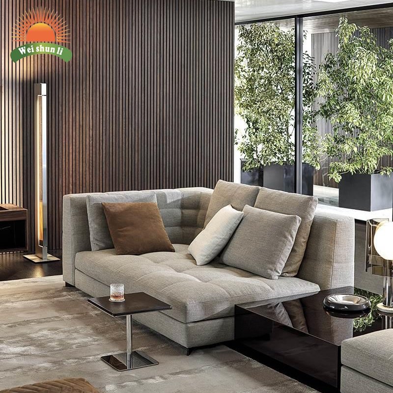Italy Style Modern Living Room Furniture Sectional Sofa Set