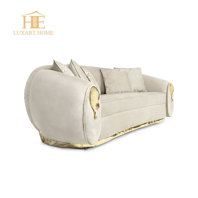 luxury art home design villa modern style luxury sectional couch sofa set furniture living room sofa