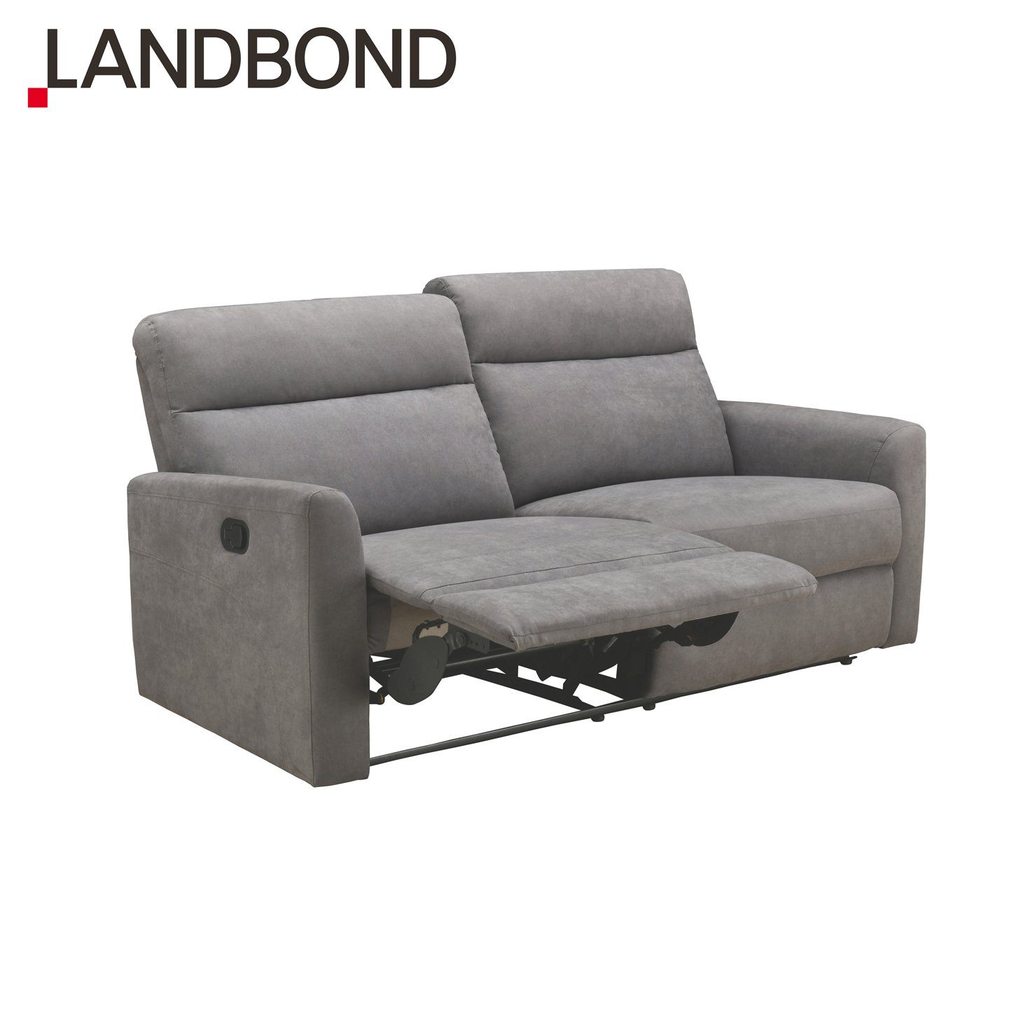 House Furniture Dual Manual Fabric Recliners Modern Chaise Lounge Luxury Living Room Sofa 2 Seater for hotel and bedroom