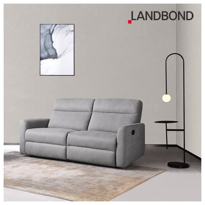House Furniture Dual Manual Fabric Recliners Modern Chaise Lounge Luxury Living Room Sofa 2 Seater for hotel and bedroom