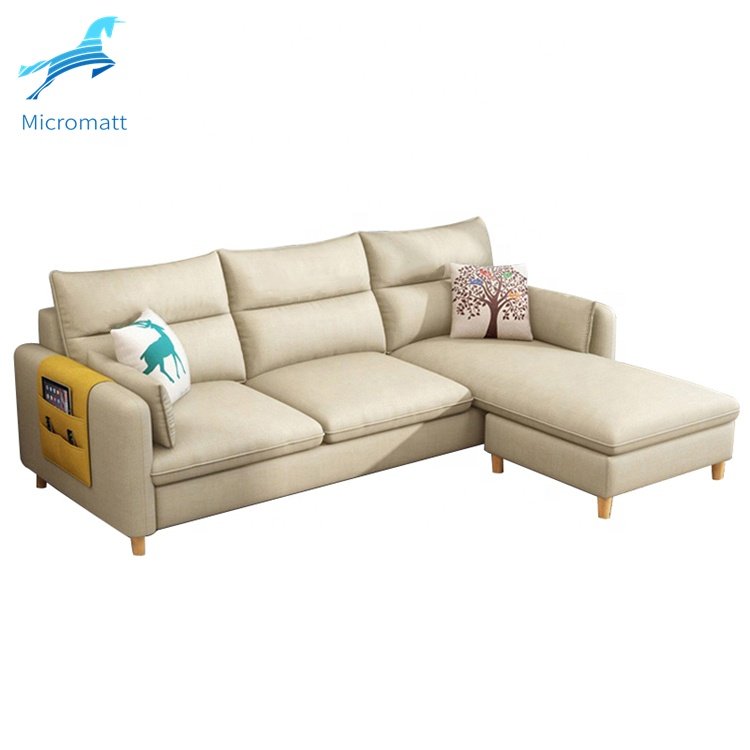 Wholesale 2020 New Style Furniture Fabric Multi Color 3 seaters Living Room Sofa