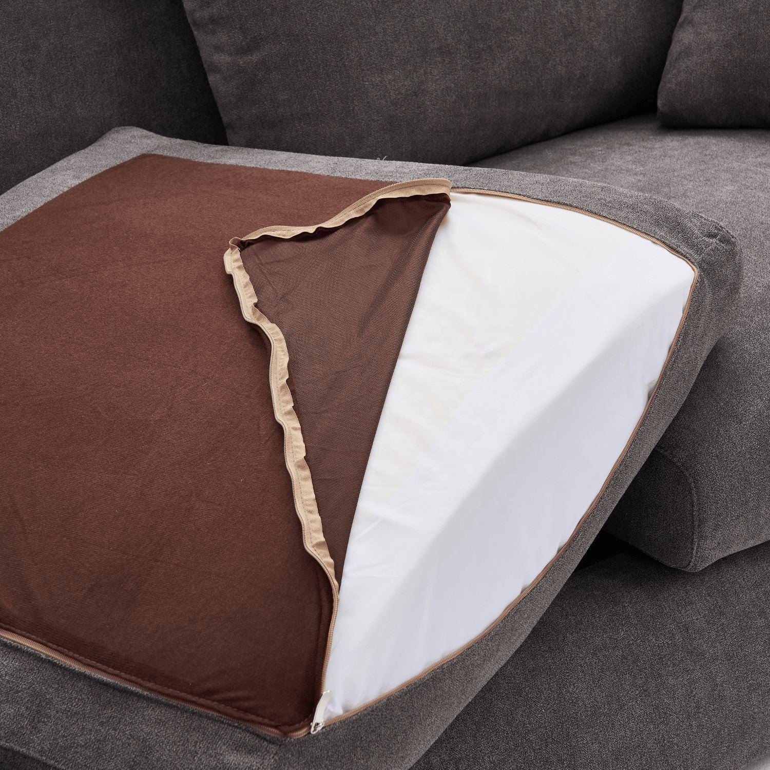 Luxury Fabric Sofa Set Furniture High-density sponge U Shaped Modular Sectional Sofa Cloud Couch