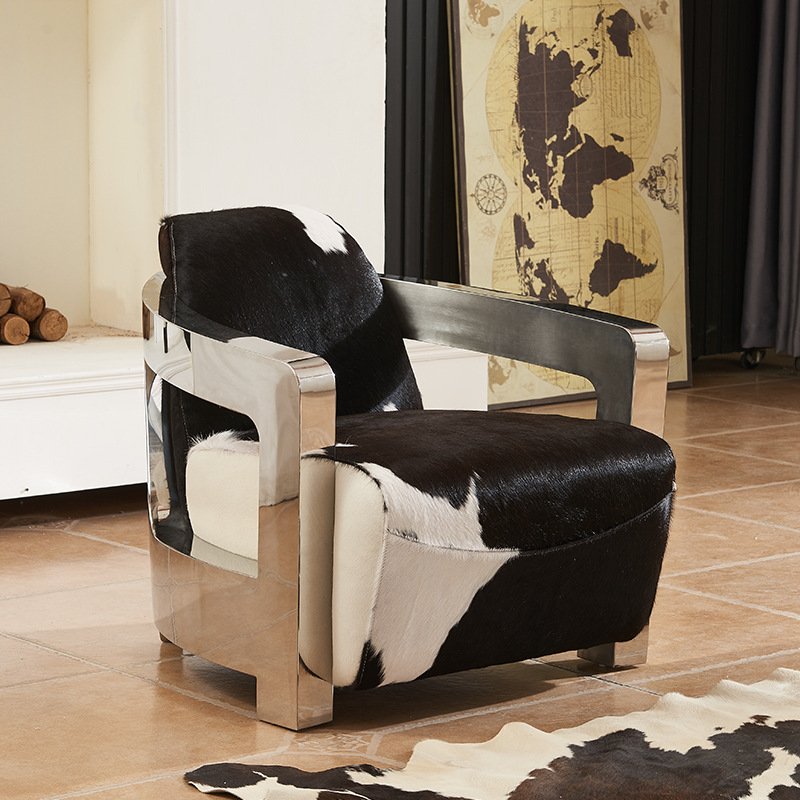 Aviator retro industrial Chair Loft Style Chair living room retro industrial aviator sofa chair