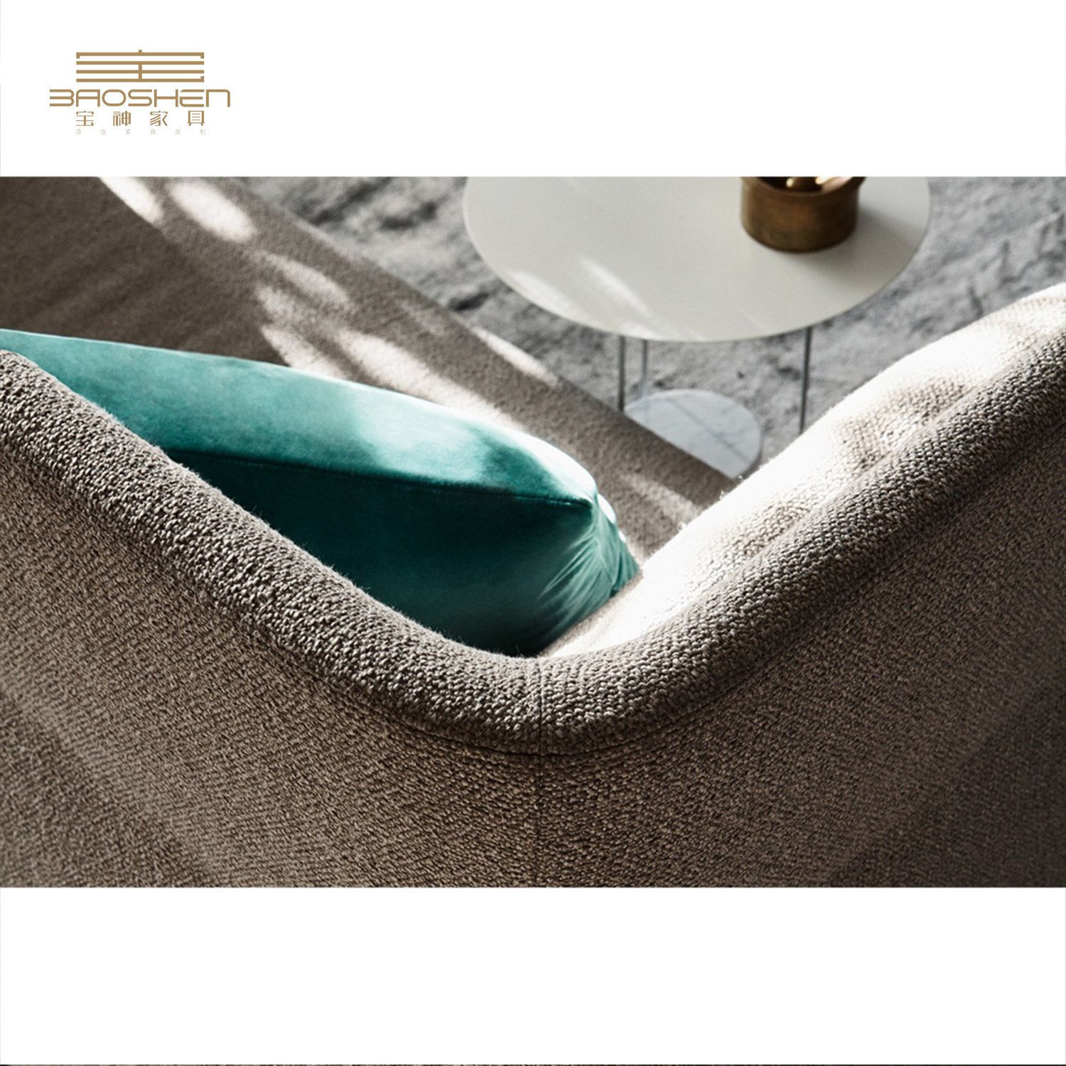 High quality luxury Italia art design modern style sofa for villa hotel living room sofa