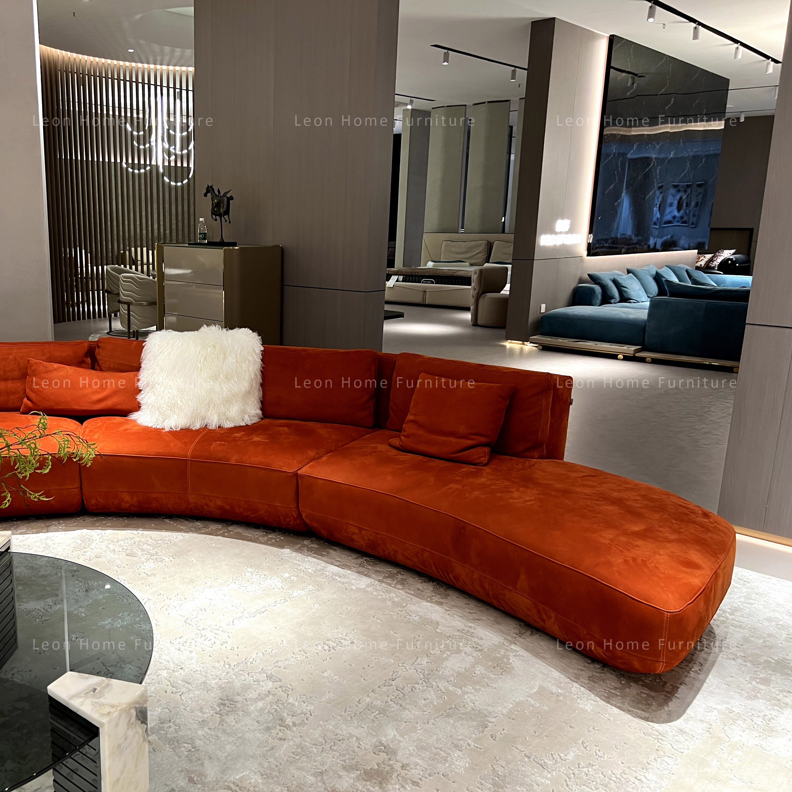 furniture sofa living room set velvet sofa set modern fabric sitting room 7 seater sofa