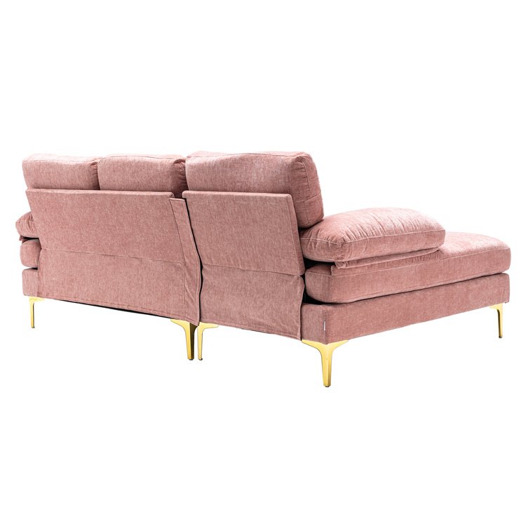 Chenyang Furniture Modern Design Luxury Furniture Velvet Fabric Sets Modular Couch Living Room Sofas