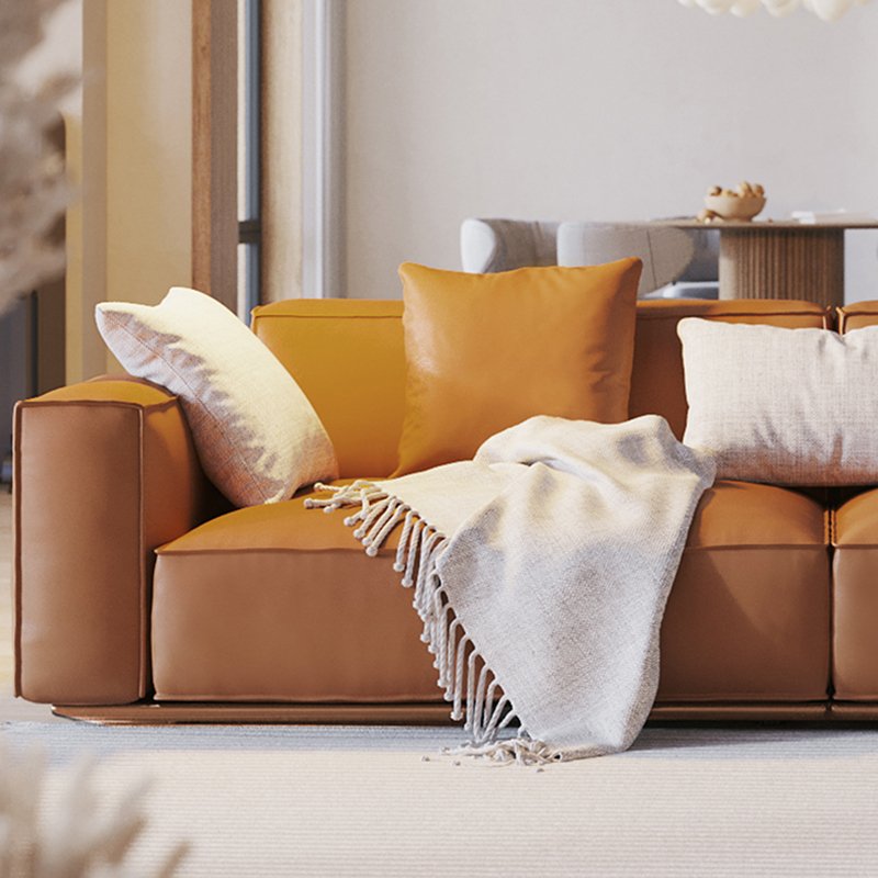 modern corner leather couch luxury living room sofa