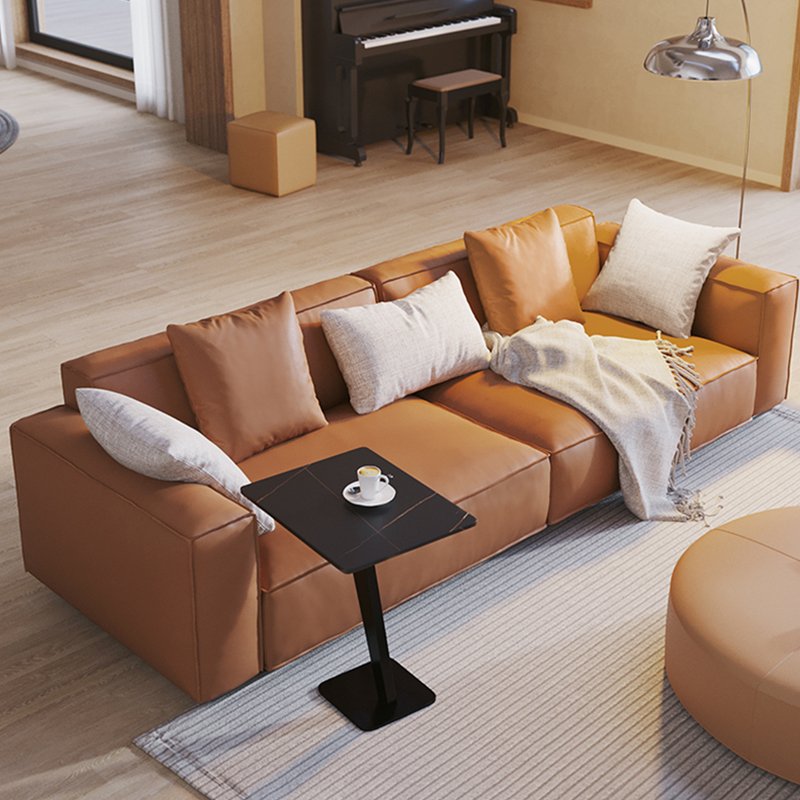 modern corner leather couch luxury living room sofa