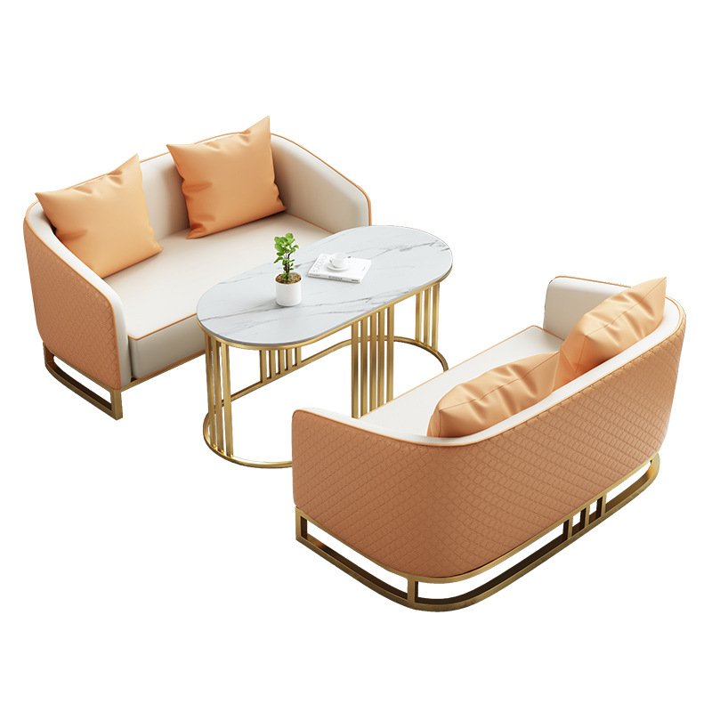 Hospitality Furniture Sectional Sofa Design Can Be Customized Hotel Lobby Fabric Sofa Set Living Room Furniture