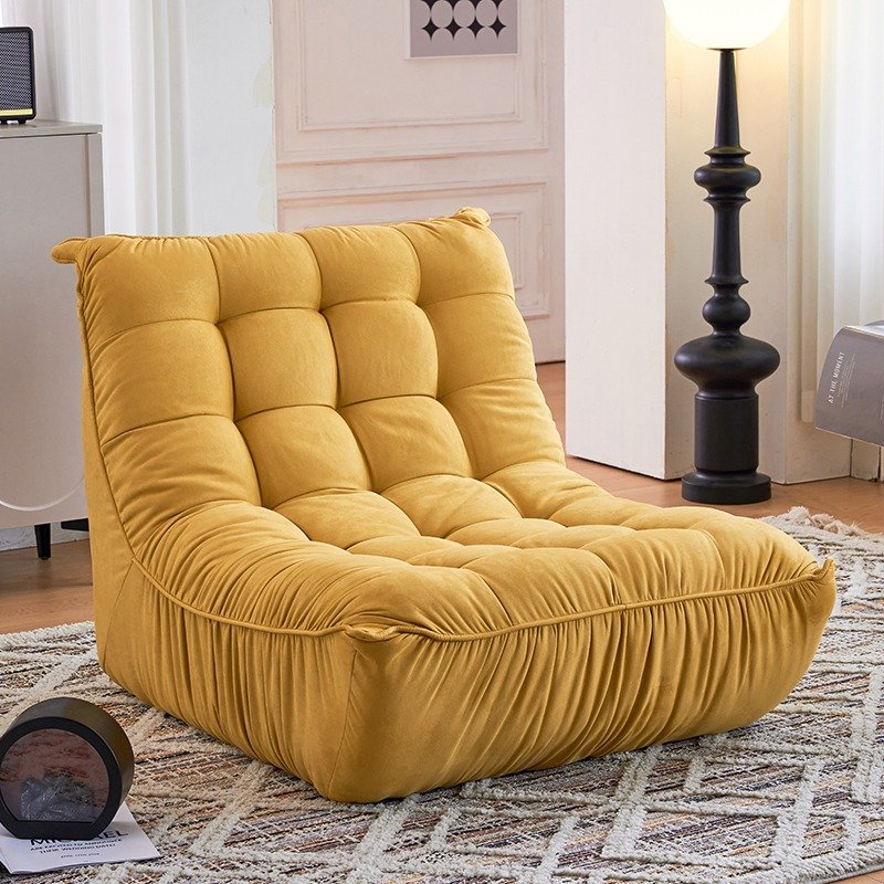 Modern Design 3 Seater Corner Lazy Lounge Sofa Chair Sectional Genuine Leather for Living Room Sofa Sets Floor Sofa