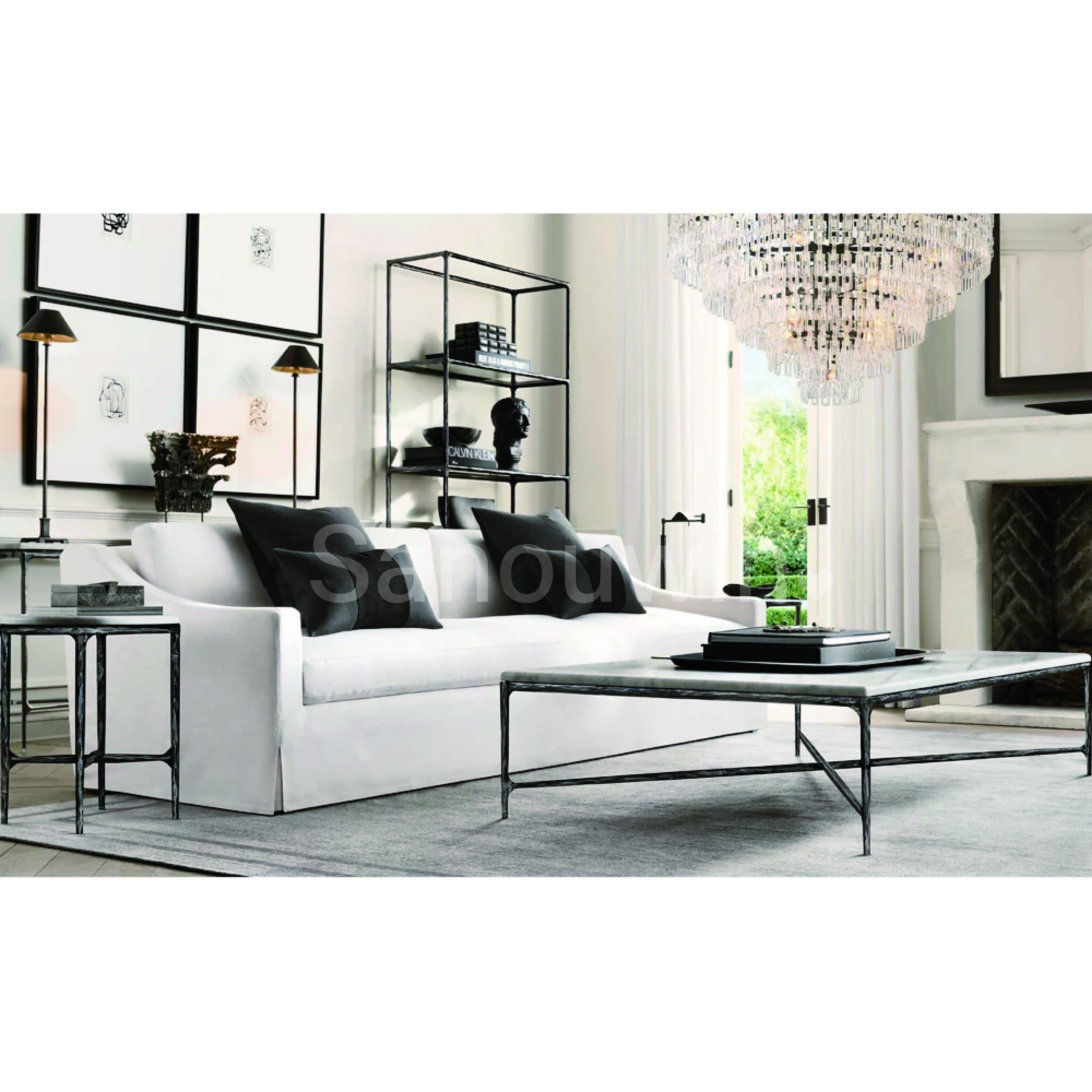Living Room Sofa Set High Quality Modern Design Home Set Furniture Living Room Sofa Couches