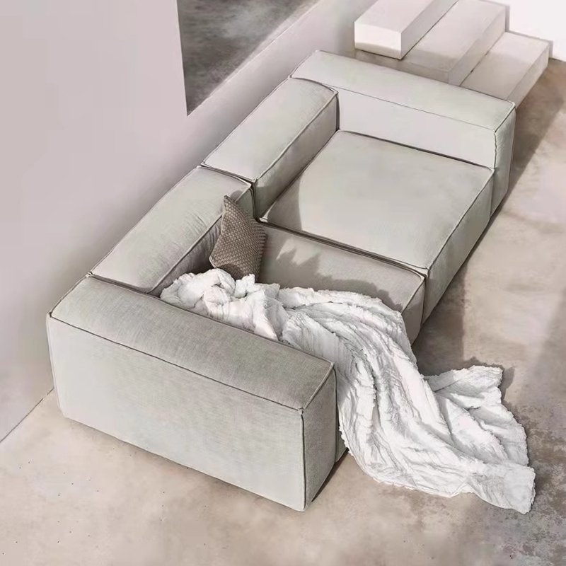 Comfortable living room furniture linen vacuum compression sofa family room sofa living room sofas with low shipping cost
