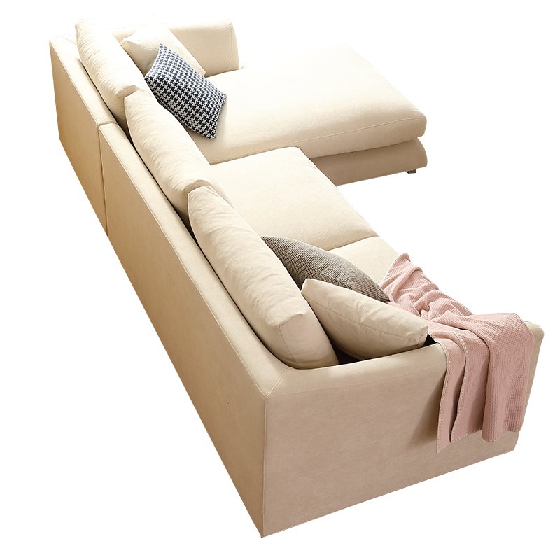Kabasa Chaise Sectional Corner Sofa Couch Home Furniture Fabric Sofa Living Room Sofas