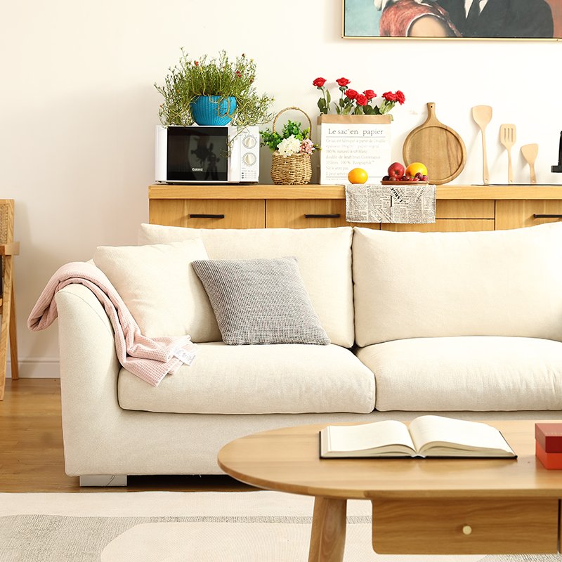 Kabasa Chaise Sectional Corner Sofa Couch Home Furniture Fabric Sofa Living Room Sofas