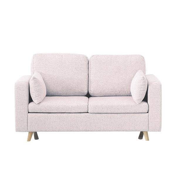 Two-seater sofa Simple modern fabric sofa Fashion fabric living room sofa