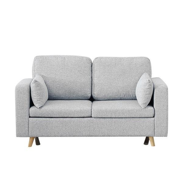 Two-seater sofa Simple modern fabric sofa Fashion fabric living room sofa