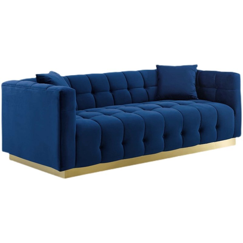 Luxury Home furniture leather Modular sectional couch Modern living room sofa indoor new sofa for sale