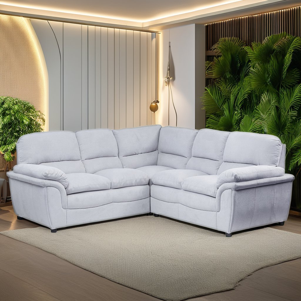 Satisfaction Guarantee High Quality Soft Cushion Modern Furniture Cheap Living Room Corner Sofas