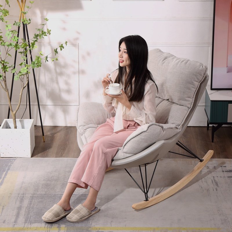 Factory Price Sofa Single Chair Lazy Living Room Sofa Bedroom Chaise Lounge Balcony Leisure Seat Corner Reclining Chairs