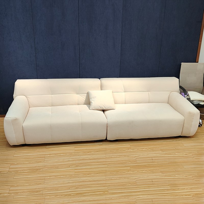 New Wooden Sofa 3 Seater Lounge Comfortable Sofa Combination Set Modern Interior Furniture Living Room Sofas French