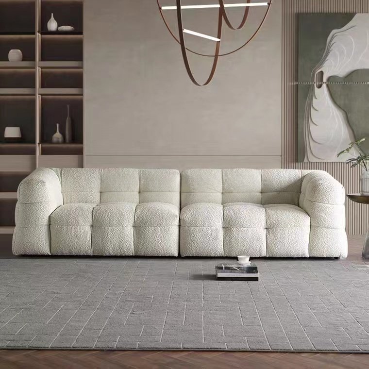 Home modern designs contemporary living room sofa set furniture modular villa velvet fabric european style sofa
