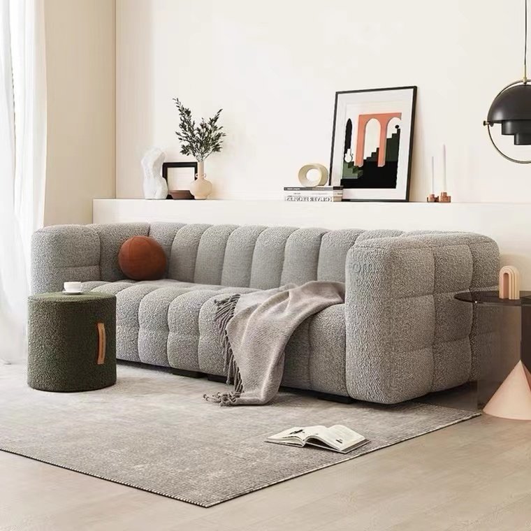 Home modern designs contemporary living room sofa set furniture modular villa velvet fabric european style sofa