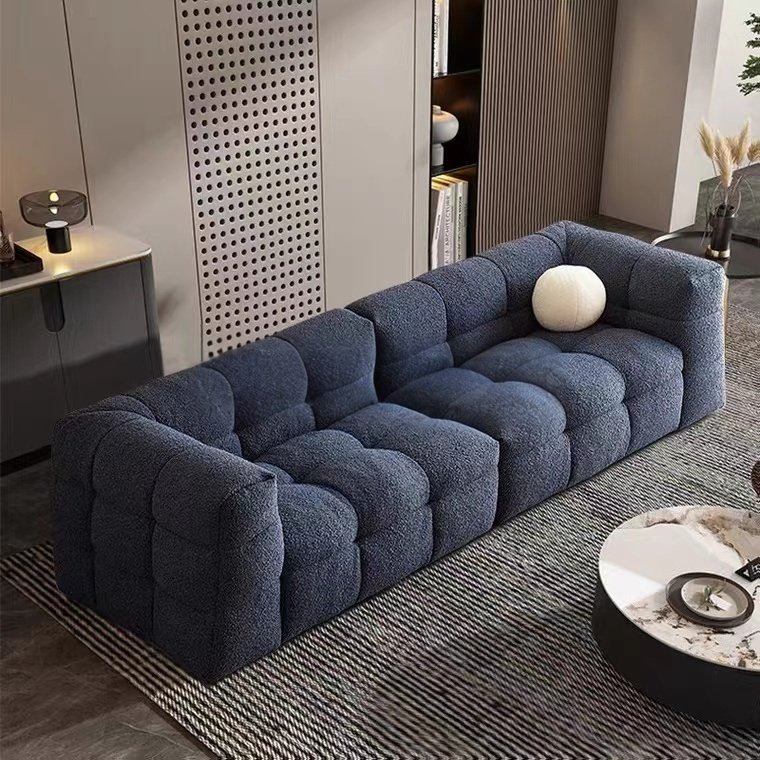 Home modern designs contemporary living room sofa set furniture modular villa velvet fabric european style sofa