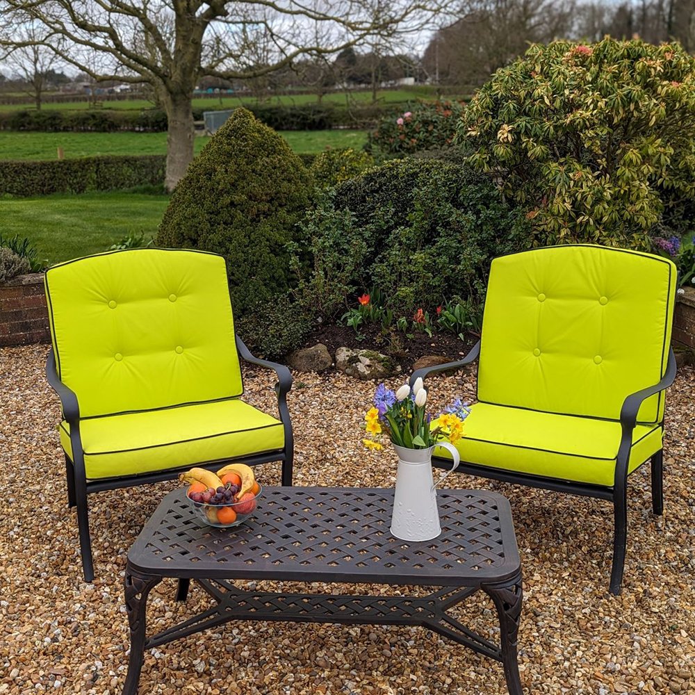 Cast Aluminum Furniture Outdoor Sofa Set Sofa Chair With Coffee Table Patio Furniture