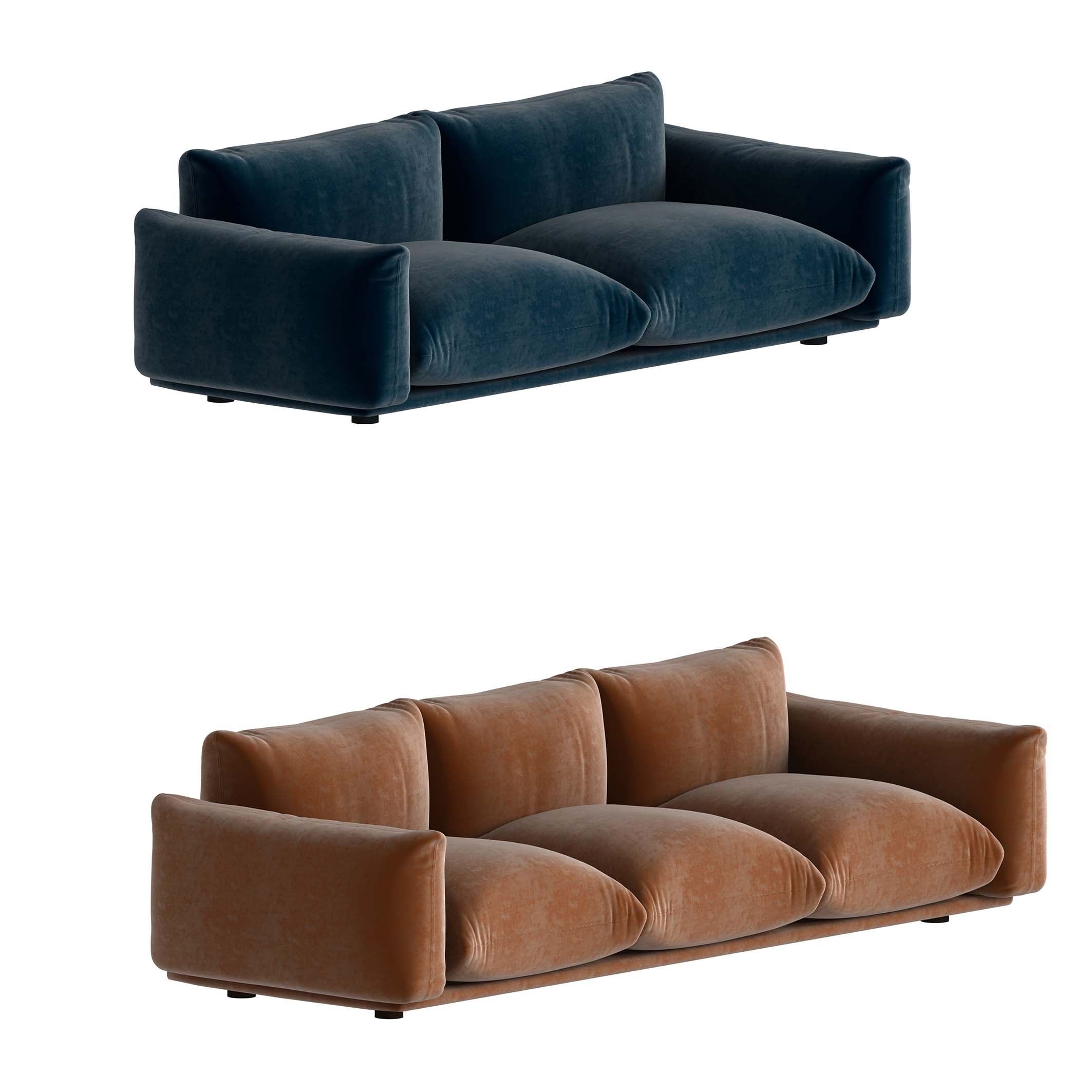 New Design Elegant Minimalist Style Super Soft Sofa Modern Living Room Furniture