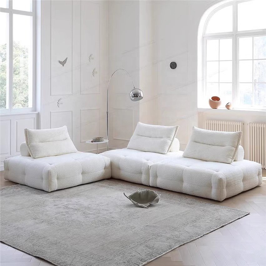 Morden high quality compressed sofa design modular couch small living room sofa white couch living room sofas