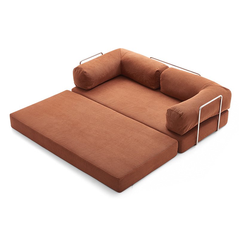 Customized 2024 New Modern Space Saving storage Vacuum compression sofas Freight saving Folding Multi purposes living room Sofas