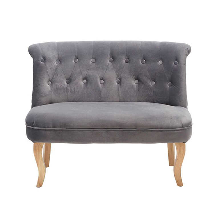 Carlford Living Room Design Pink Velvet Single Seat Sofa Without Armchair