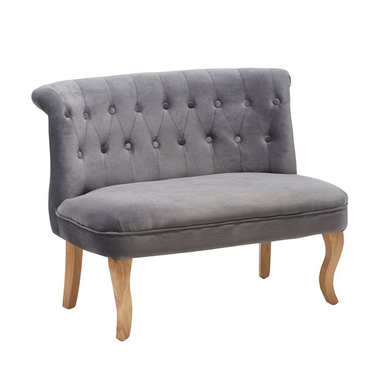Carlford Living Room Design Pink Velvet Single Seat Sofa Without Armchair