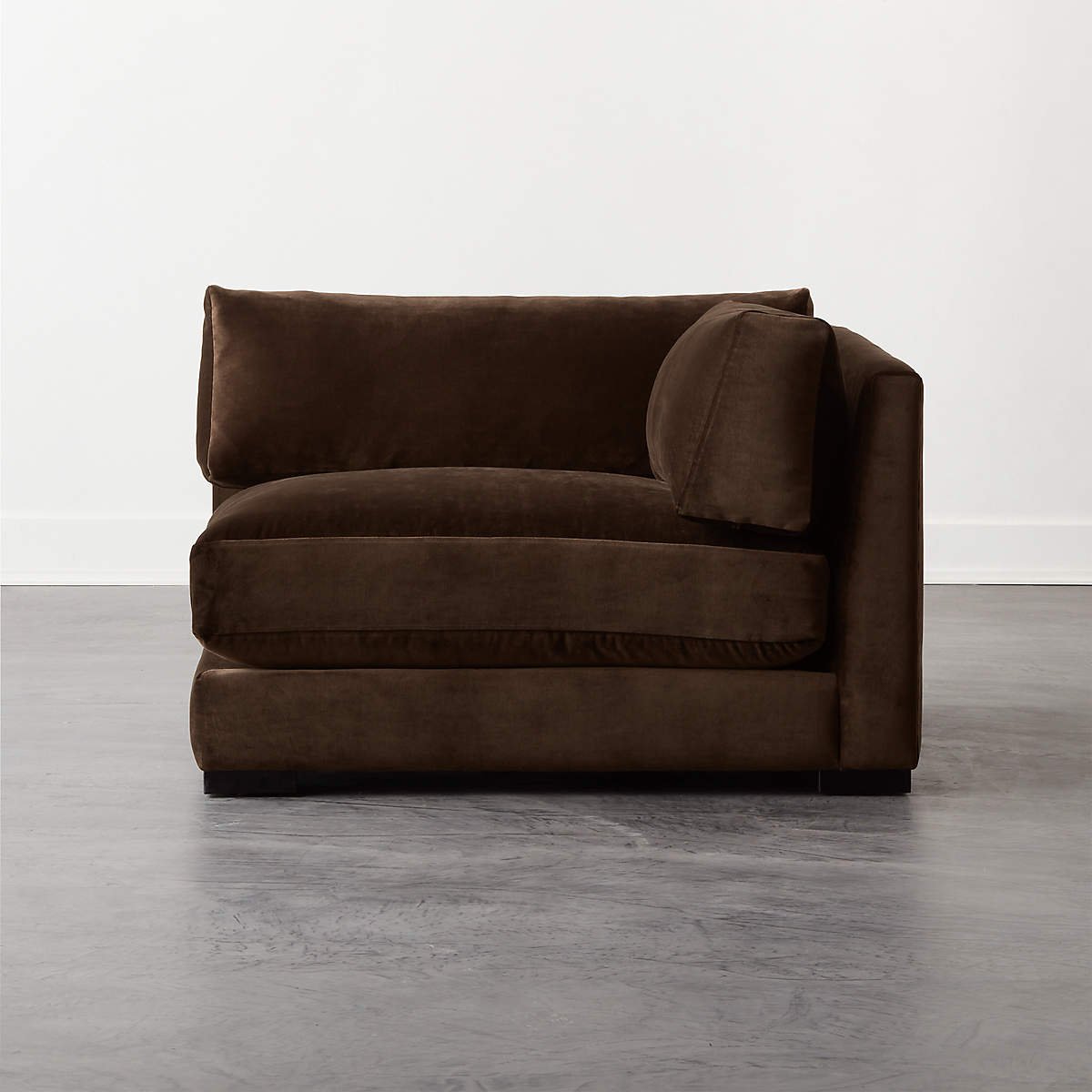 Modern Velvet Corner Sofa Chair Set Living Room Sofas Luxury High Quality