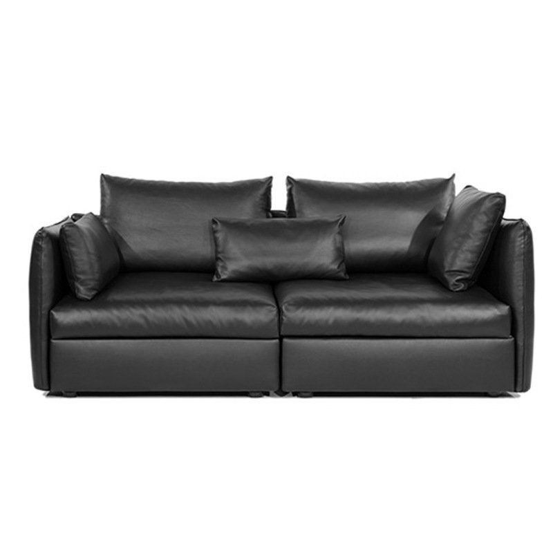 Italian Design Genuine Leather Furniture Salon Meubles Living Room Sofa In China